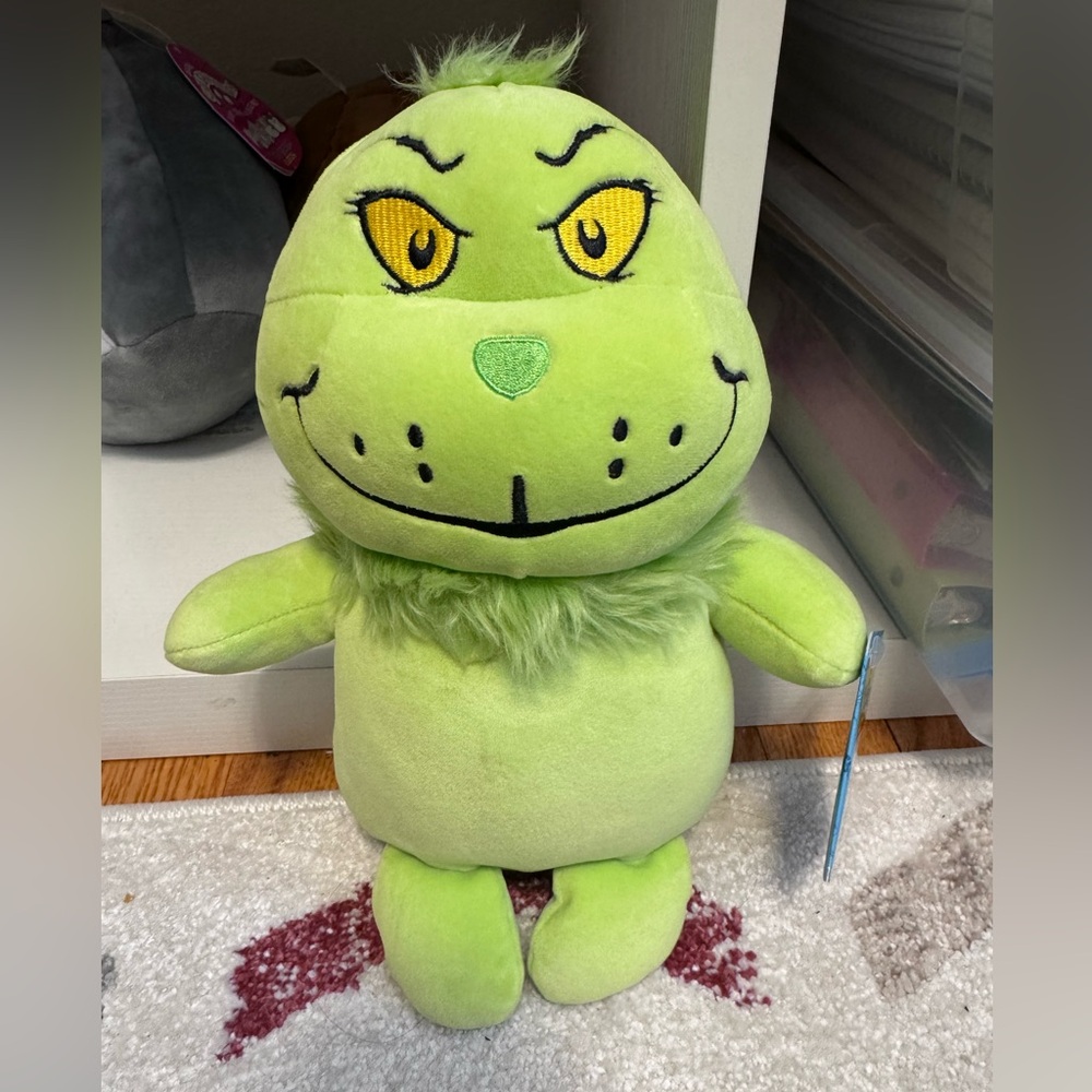 Squishy Grinch Plush Toy
